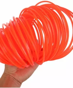 LIFCAUSAL Tondeuse à Fil En Nylon De Qualité Professionnelle Débroussailleuse Débroussailleuse Fil De Tonte Accessoire De Tondeuse à Gazon 3.0mm * 70000mm Rond -Débroussailleuse Soldes Magasin 66373113 4