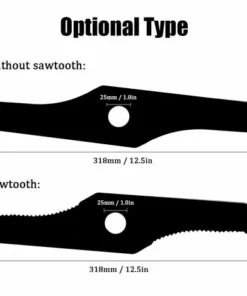 LIFCAUSAL Lame De Tondeuse à Gazon Lame De Débroussailleuse En Acier épaissie Pièces De Coupe-herbe Lame De Désherbage 9 LIFCAUSAL Lame De Tondeuse à Gazon Lame De Débroussailleuse En Acier épaissie Pièces De Coupe-herbe Lame De Désherbage -Débroussailleuse Soldes Magasin 66373136 3