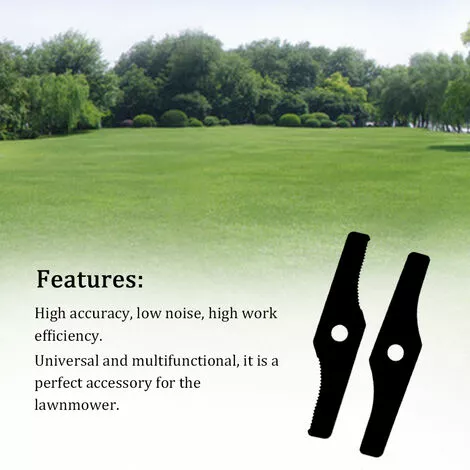 LIFCAUSAL Lame De Tondeuse à Gazon Lame De Débroussailleuse En Acier épaissie Pièces De Coupe-herbe Lame De Désherbage 6 LIFCAUSAL Lame De Tondeuse à Gazon Lame De Débroussailleuse En Acier épaissie Pièces De Coupe-herbe Lame De Désherbage – Image 4