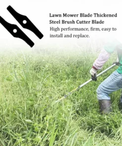 LIFCAUSAL Lame De Tondeuse à Gazon Lame De Débroussailleuse En Acier épaissie Pièces De Coupe-herbe Lame De Désherbage 11 LIFCAUSAL Lame De Tondeuse à Gazon Lame De Débroussailleuse En Acier épaissie Pièces De Coupe-herbe Lame De Désherbage -Débroussailleuse Soldes Magasin 66373136 5