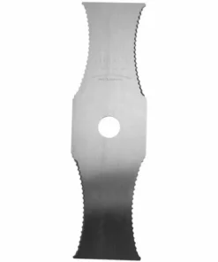 LIFCAUSAL Lame De Tondeuse à Gazon épaissie En Acier Lame De Débroussailleuse En Dents De Scie Pièces De Coupe-herbe Lame De Désherbage