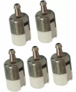 5pcs Filtre à Essence Carburant Accessoires Pour Tronçonneuse Pour Echo Walbro Oregon Rotary -Adélala