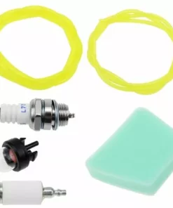 Kit De Filtre à Essence Universel Tuyau à Essence Filtre à Air Avec Apprêt Tuyau De Carburant (2,5 X 5 Mm 2 X 3,5 Mm) Pour Débroussailleuse Tondeuse Tondeuse Débroussailleuse Tondeuse à Herbe -Adélala