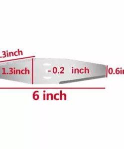 4pcs Remplacement Des Têtes De Lame De Coupe-Herbe Tondeuse à Gazon Lames De Débroussailleuse Têtes De Lame De Désherbant, Lame à Dents Et Lame En Acier Inoxydable Et Lame En Plastique 150*33mm Ouverture 5mm Adélala -Débroussailleuse Soldes Magasin 66382059 2