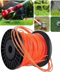 Bobine De Tondeuse Fil De Coupe 5 Tranchants En Nylon 2.4 Mm X 100 Mètres Rouge,Adélala -Débroussailleuse Soldes Magasin 66384720 4