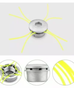GRID COOL Tete Debroussailleuse Universelle, Tete Debroussailleuse 4 Fils, Aluminium Tete Fil Débroussailleuse Accessoire De Débroussailleuse Pour Tondeuse à Gazon, 72 X 44.5 Mm 9 GRID COOL Tete Debroussailleuse Universelle, Tete Debroussailleuse 4 Fils, Aluminium Tete Fil Débroussailleuse Accessoire De Débroussailleuse Pour Tondeuse à Gazon, 72 X 44.5 Mm -Débroussailleuse Soldes Magasin 66757651 3