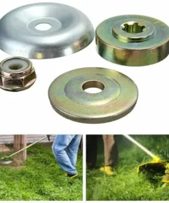 BF 4 Pièces Universel Tondeuse De Rechange Boîte De Vitesses écrou à Gauche écrou De Jardin Outil De Désherbage Fit(Ensemble 4pcs) -Débroussailleuse Soldes Magasin 66763882 5