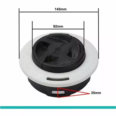 Tête Débroussailleuse Pour STIHL AutoCut C26-2 FS50 FS55 FS70 FS80 FS85 FS90 FS100 FS120 KM55 KM85 KM90 KM110 KM130#40027102169 (STIHL AutoCut C26-2),Yeurié 5 Tête Débroussailleuse Pour STIHL AutoCut C26-2 FS50 FS55 FS70 FS80 FS85 FS90 FS100 FS120 KM55 KM85 KM90 KM110 KM130#40027102169 (STIHL AutoCut C26-2),Yeurié – Image 3