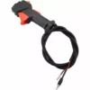 Ensoleillé Gachette D'Accelerateur Cable Avec Poignee 26Mm Commutateur Utilise Pour Tondeuses Tondeuse Accessoires Avec Cable
