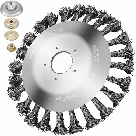 OCXIN Brosse à Désherber, Brosse à Désherber, Brosse à Désherber, Débroussailleuse, Débroussailleuse, Brosse Métallique, Débroussailleuse, Brosse Ronde, Brosse En Acier, Brosse à Joints Pour Un Désherbage Efficace, Tondeuse à Gazon, Tondeuse à Désherber 3 OCXIN Brosse à Désherber, Brosse à Désherber, Brosse à Désherber, Débroussailleuse, Débroussailleuse, Brosse Métallique, Débroussailleuse, Brosse Ronde, Brosse En Acier, Brosse à Joints Pour Un Désherbage Efficace, Tondeuse à Gazon, Tondeuse à Désherber