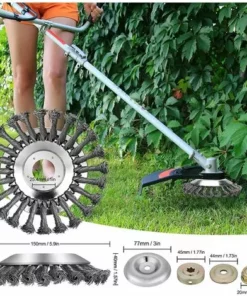 OCXIN Brosse à Désherber, Brosse à Désherber, Brosse à Désherber, Débroussailleuse, Débroussailleuse, Brosse Métallique, Débroussailleuse, Brosse Ronde, Brosse En Acier, Brosse à Joints Pour Un Désherbage Efficace, Tondeuse à Gazon, Tondeuse à Désherber 8 OCXIN Brosse à Désherber, Brosse à Désherber, Brosse à Désherber, Débroussailleuse, Débroussailleuse, Brosse Métallique, Débroussailleuse, Brosse Ronde, Brosse En Acier, Brosse à Joints Pour Un Désherbage Efficace, Tondeuse à Gazon, Tondeuse à Désherber -Débroussailleuse Soldes Magasin 66859591 2