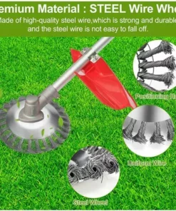 OCXIN Brosse à Désherber, Brosse à Désherber, Brosse à Désherber, Débroussailleuse, Débroussailleuse, Brosse Métallique, Débroussailleuse, Brosse Ronde, Brosse En Acier, Brosse à Joints Pour Un Désherbage Efficace, Tondeuse à Gazon, Tondeuse à Désherber 10 OCXIN Brosse à Désherber, Brosse à Désherber, Brosse à Désherber, Débroussailleuse, Débroussailleuse, Brosse Métallique, Débroussailleuse, Brosse Ronde, Brosse En Acier, Brosse à Joints Pour Un Désherbage Efficace, Tondeuse à Gazon, Tondeuse à Désherber -Débroussailleuse Soldes Magasin 66859591 4