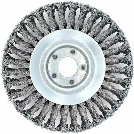 FLETéçA Brosse à Désherber Brosse à Désherber, Brosse à Désherber Rotative De 6 Pouces Brosse Conique Tressée En Fil D'acier Avec Disque De Torsion, Diamètre 150 Mm, Alésage 25,4 Mm (6 Pouces) 3 FLETéçA Brosse à Désherber Brosse à Désherber, Brosse à Désherber Rotative De 6 Pouces Brosse Conique Tressée En Fil D'acier Avec Disque De Torsion, Diamètre 150 Mm, Alésage 25,4 Mm (6 Pouces)