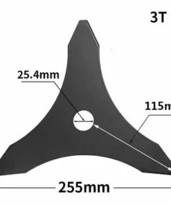 FLETéçA 12"x 3T Lame De Débroussailleuse Avec Kit D'entretien D'accessoire D'adaptateur De Lame De Tondeuse à Gazon De Machine De Jardinage Pour Mauvaises Herbes Fraîches Et Tondeuse. 7 FLETéçA 12"x 3T Lame De Débroussailleuse Avec Kit D'entretien D'accessoire D'adaptateur De Lame De Tondeuse à Gazon De Machine De Jardinage Pour Mauvaises Herbes Fraîches Et Tondeuse. -Débroussailleuse Soldes Magasin 66962405 2