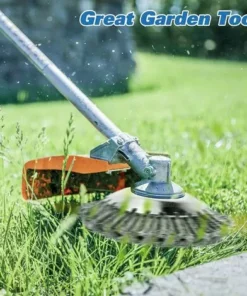 OCXIN Débroussailleuse De Désherbage, Brosse Ronde Pour Diamètre De Sol De 150 Mm, Brosse De Désherbage Pour Débroussailleuse Coupe-herbe De Jardin En Brique, élimination De L'herbe, Alésage De 25,4 Mm 8 OCXIN Débroussailleuse De Désherbage, Brosse Ronde Pour Diamètre De Sol De 150 Mm, Brosse De Désherbage Pour Débroussailleuse Coupe-herbe De Jardin En Brique, élimination De L'herbe, Alésage De 25,4 Mm -Débroussailleuse Soldes Magasin 66998516 2