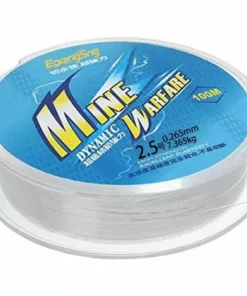 FVO Ligne De Pêche En Nylon,100 Mètres Fil De Pêche Monofilament En Nylon,environ 0.27 Mm De Diamètre Ligne De Pêche En Fil De Nylon Clair.(2.5bleu)