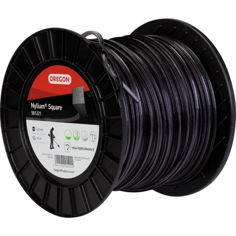 Fil Carré Pour Débroussaillage Nylon Oregon - Longueur 81 M - Diamètre 4 Mm 3 Fil Carré Pour Débroussaillage Nylon Oregon - Longueur 81 M - Diamètre 4 Mm