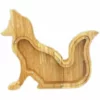 DECKON Animal En Bois Forme De Dinosaure Piggy Bank Money Saving Box Enfants Cadeau Décoration De La Maison Fox -Débroussailleuse Soldes Magasin 67240758 1