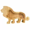 DECKON Animal En Bois Forme De Dinosaure Piggy Bank Money Saving Box Enfants Cadeau Décoration De La Maison Lion -Débroussailleuse Soldes Magasin 67240841 1