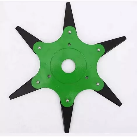 BETTERLIFE Tete De Coupe, 6 Dents, Outil De Mangeur D'Herbe, Verte 4 BETTERLIFE Tete De Coupe, 6 Dents, Outil De Mangeur D'Herbe, Verte – Image 2