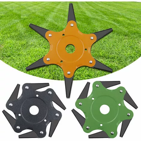 BETTERLIFE Tete De Coupe, 6 Dents, Outil De Mangeur D'Herbe, Verte 7 BETTERLIFE Tete De Coupe, 6 Dents, Outil De Mangeur D'Herbe, Verte – Image 5