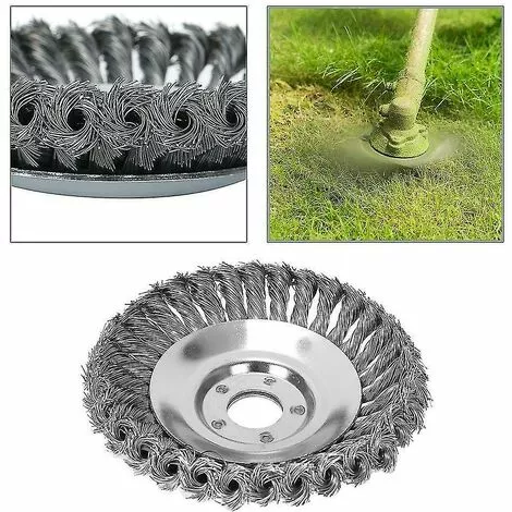 BDD Tondeuse à Gazon à Tête De Coupe 1pc 6 ", Tondeuse à Gazon à Roue Métallique, Débroussailleuse Pour Mauvaises Herbes, Accessoires D'extérieur, Outils De Jardin 4 BDD Tondeuse à Gazon à Tête De Coupe 1pc 6 ", Tondeuse à Gazon à Roue Métallique, Débroussailleuse Pour Mauvaises Herbes, Accessoires D'extérieur, Outils De Jardin – Image 2