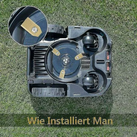 DONTODENT Lame De Couteau En Titane 30 Pièces Pour Husqvarna Automower, Gardena, Meec Silver- 4 DONTODENT Lame De Couteau En Titane 30 Pièces Pour Husqvarna Automower, Gardena, Meec Silver- – Image 2