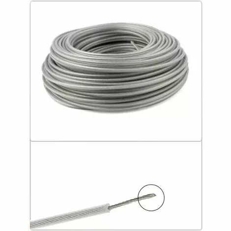 THSINDE Ligne De Débroussailleuse Universelle 3,0 Mm En Acier Pour Débroussailleuse Robuste En Fil D'acier Pour Tondeuses à Gazon De Jardin Avec Tête De Bosse 4 THSINDE Ligne De Débroussailleuse Universelle 3,0 Mm En Acier Pour Débroussailleuse Robuste En Fil D'acier Pour Tondeuses à Gazon De Jardin Avec Tête De Bosse â Image 2