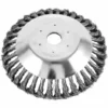REGALOS Tête De Débroussailleuse Conique En Fil Acier Massif De Fer Noué De 150 Mm Pour Tondeuse à Gazon - Plateau De Désherbage Jardin Et Mauvaises Herbes, Brosse Rotative De Rechange Pour Tonte -Débroussailleuse Soldes Magasin 67332337 1