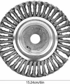 Lame De Débroussailleuse -Brosse à Mauvaises Herbes Débroussailleuse Coupeur Tête Pour Débroussailleuse Brosse Ronde Pour Débroussailleuse (6"(25 Mm X 150 Mm)) -GALOZZOIT 9 Lame De Débroussailleuse -Brosse à Mauvaises Herbes Débroussailleuse Coupeur Tête Pour Débroussailleuse Brosse Ronde Pour Débroussailleuse (6"(25 Mm X 150 Mm)) -GALOZZOIT -Débroussailleuse Soldes Magasin 67447882 3