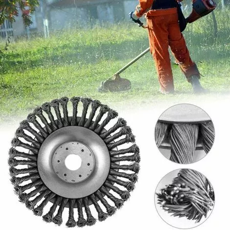 Lame De Débroussailleuse -Brosse à Mauvaises Herbes Débroussailleuse Coupeur Tête Pour Débroussailleuse Brosse Ronde Pour Débroussailleuse (6"(25 Mm X 150 Mm)) -GALOZZOIT 6 Lame De Débroussailleuse -Brosse à Mauvaises Herbes Débroussailleuse Coupeur Tête Pour Débroussailleuse Brosse Ronde Pour Débroussailleuse (6"(25 Mm X 150 Mm)) -GALOZZOIT – Image 4