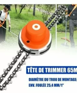 ENLENK 65Mn Chaine Tondeuse A Gazon Jardin Tondeuse A Tete Debroussailleuse Tondeuse -Débroussailleuse Soldes Magasin 67473318 4