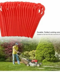 THSINDE Lot De 100 Lames En Plastique De Rechange Pour Lames De Coupe De Coupe-bordures Kit De Pièces De Moteur De Lame De Coupe Pour FRT18A FRT18A1 Art 46155 FRT20A1 Accessoires 11 THSINDE Lot De 100 Lames En Plastique De Rechange Pour Lames De Coupe De Coupe-bordures Kit De Pièces De Moteur De Lame De Coupe Pour FRT18A FRT18A1 Art 46155 FRT20A1 Accessoires -Débroussailleuse Soldes Magasin 67502935 5