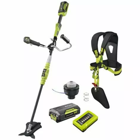 PRODUIT NEUF - EMBALLAGE ABIMÉ - Pack RYOBI Débroussailleuse 36V Lithium-ion RBC36X26B - Tête Complète Simple Fil Diamètre 1,6mm 3 PRODUIT NEUF - EMBALLAGE ABIMÉ - Pack RYOBI Débroussailleuse 36V Lithium-ion RBC36X26B - Tête Complète Simple Fil Diamètre 1,6mm