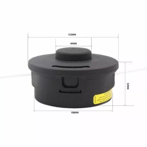 BF 1 Pièce Tête De Désherbage STIHL 25-2 Tête De Désherbage Tête De Tondeuse En Nylon Accessoires De Tondeuse à Gazon 5 BF 1 Pièce Tête De Désherbage STIHL 25-2 Tête De Désherbage Tête De Tondeuse En Nylon Accessoires De Tondeuse à Gazon – Image 3