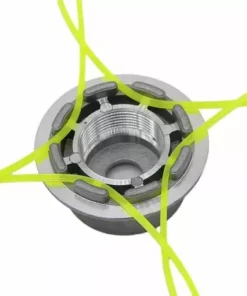 REGALOS Aluminium Fils Tête Coupe-bordure Tête Double Fil Bobine Tête Fil Nylon Pour Débroussailleuse à Essence Tondeuse à Gazon