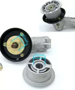 REGALOS Aluminium Fils Tête Coupe-bordure Tête Double Fil Bobine Tête Fil Nylon Pour Débroussailleuse à Essence Tondeuse à Gazon -Débroussailleuse Soldes Magasin 67558566 4