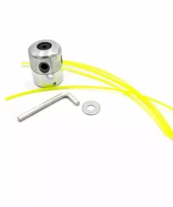 REGALOS Tête à Double Fil En Aluminium Pour Coupe-bordures/débroussailleuse Avec Ses Accessoires Et Fil De Coupe En Nylon, Logement Pour Réception M8 M10 -Débroussailleuse Soldes Magasin 67559236 3