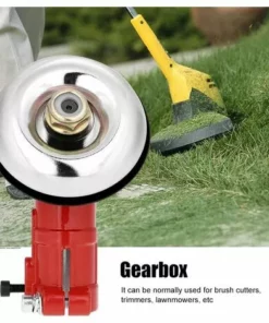 REGALI 1pc Débroussailleuse Tondeuse Remplacer Tête De Boîte De Vitesses Tête De Boîte De Vitesses Rouge 26mm Diamètre 4 Dents -Débroussailleuse Soldes Magasin 67559243 5