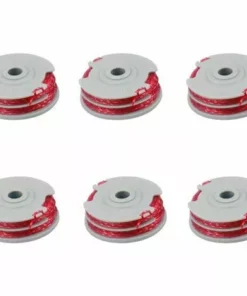 Cisea FLY021 Bobine De Fil De Rechange Pour Débroussailleuse 1,5 Mm Double Alimentation Automatique Contour Mini Trim Multi Trim Power Trim Et Revolution 6 Pièces