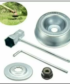 LLOVE 4pcs / Set Pièces Et Accessoires Pour Tondeuses Pour STIHL FS55 FS56 FS120 FS130 FS130R FS200 FS200R FS250, Haute Qualité En Métal Lame Pour STIHL Débroussailleuse Lame Fixation Remplacement Kit -Débroussailleuse Soldes Magasin 67631385 2