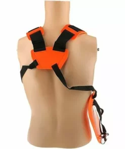 AOUGO Strimmer Double Bandoulière Harnais Ceinture Rembourrée Ceinture Pour Débroussailleuse Tondeuse Jardin Sécateur (Orange) 11 AOUGO Strimmer Double Bandoulière Harnais Ceinture Rembourrée Ceinture Pour Débroussailleuse Tondeuse Jardin Sécateur (Orange) -Débroussailleuse Soldes Magasin 67646019 5