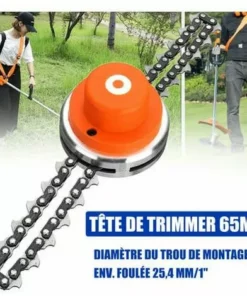 QERSTA 65Mn Chaine Tondeuse A Gazon Jardin Tondeuse A Tete Debroussailleuse Tondeuse -Débroussailleuse Soldes Magasin 67646840 4