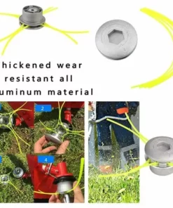 ENLENK Tête De Fil En Aluminium, Tête De Coupe Universelle à 4 Fils, Tête De Tondeuse à Gazon En Aluminium, Tête De Tondeuse à Gazon, Tête De Débroussailleuse Pour Jardin, Pelouse, Cour 10 ENLENK Tête De Fil En Aluminium, Tête De Coupe Universelle à 4 Fils, Tête De Tondeuse à Gazon En Aluminium, Tête De Tondeuse à Gazon, Tête De Débroussailleuse Pour Jardin, Pelouse, Cour -Débroussailleuse Soldes Magasin 67680225 4