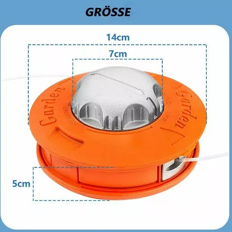 ENLENK Tondeuse à Gazon Universelle En Aluminium, Adaptée à La Cour De Jardin M10 X 1,25 LH 5 ENLENK Tondeuse à Gazon Universelle En Aluminium, Adaptée à La Cour De Jardin M10 X 1,25 LH – Image 3