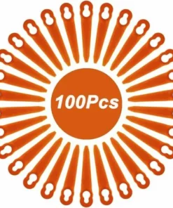ENLENK Lame De 100 Pièces Pour Débroussailleuse, Lame En Plastique Pour Tondeuse Sans Fil 11 ENLENK Lame De 100 Pièces Pour Débroussailleuse, Lame En Plastique Pour Tondeuse Sans Fil -Débroussailleuse Soldes Magasin 67684544 5