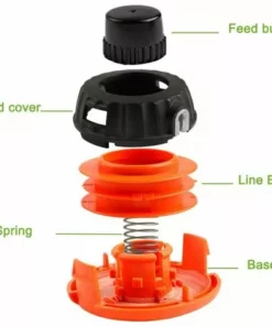 ENLENK Tête De Coupe Extérieure P25 Pour B26Ps T26Cs MT260CLS 9 ENLENK Tête De Coupe Extérieure P25 Pour B26Ps T26Cs MT260CLS -Débroussailleuse Soldes Magasin 67685040 3