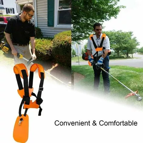 QERSTA Bandoulière À Épaule À Épaule, Sangle De Harnais De Coupe-Herbe, Pour Brousseuse/Trimmer/Strimmer Harnais Ceinture En Nylon, Confortable Pièces De Tondeuse À Gazon 6 QERSTA Bandoulière À Épaule À Épaule, Sangle De Harnais De Coupe-Herbe, Pour Brousseuse/Trimmer/Strimmer Harnais Ceinture En Nylon, Confortable Pièces De Tondeuse À Gazon – Image 4
