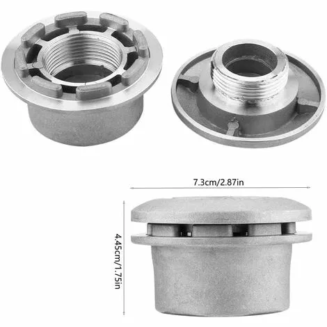LLOVE Tête De Coupe Gazon En Aluminium, Tête De Coupe En Aluminium, Tête De Coupe En Aluminium, Tête De Coupe Universelle Pour Jardin, Pelouse, Cour 4 LLOVE Tête De Coupe Gazon En Aluminium, Tête De Coupe En Aluminium, Tête De Coupe En Aluminium, Tête De Coupe Universelle Pour Jardin, Pelouse, Cour – Image 2