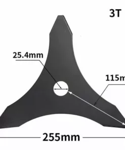 YOOUYIDA Lame De Débroussailleuse à Trois Dents One-For-All Pour Machines Stihl, Husqvarna, Mitox, Echo, Kawasaki Et Autres -Débroussailleuse Soldes Magasin 67896513 3